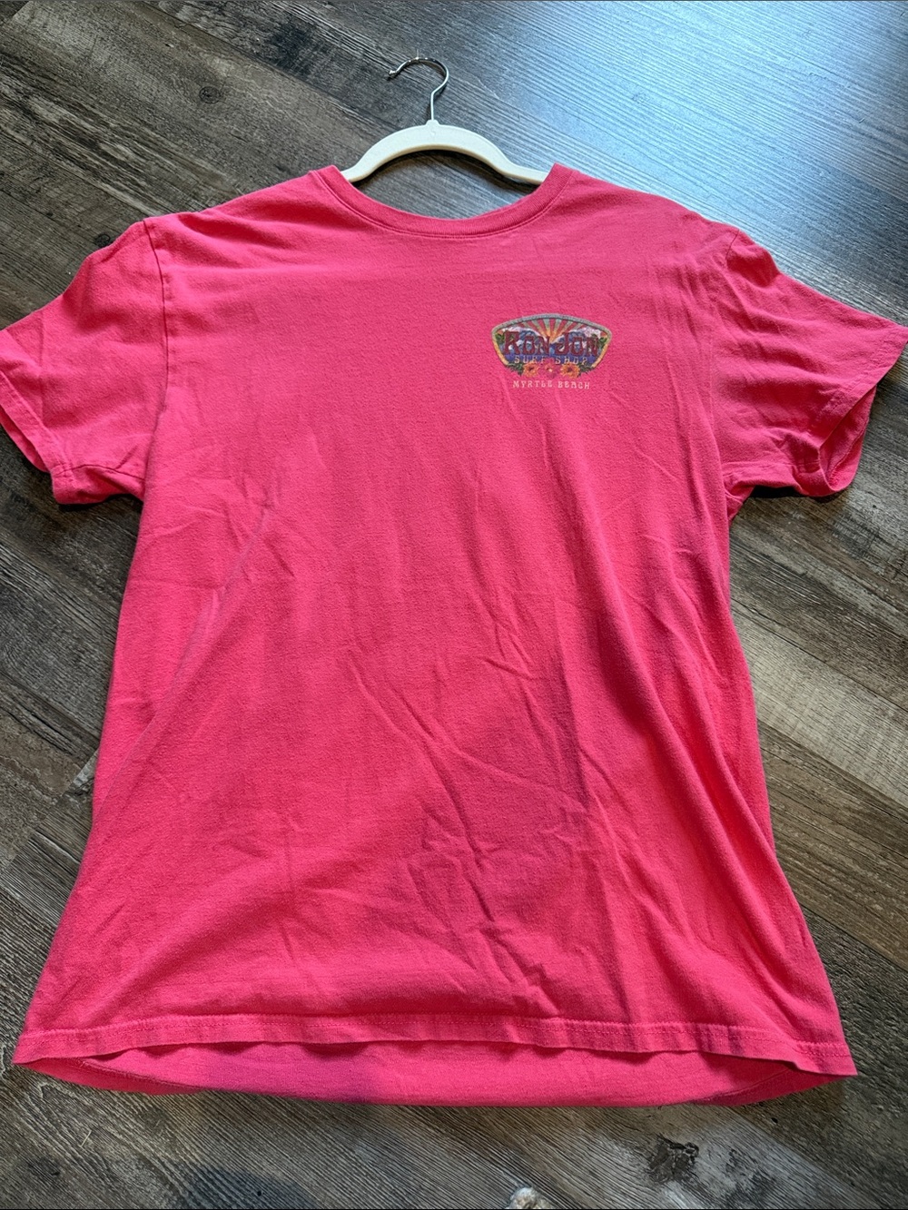 Ron Jon Surf Shop Pink Short-Sleeve Graphic Tee